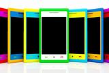 Multicolored smartphones