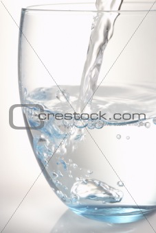 Pouring A Glass Of Water