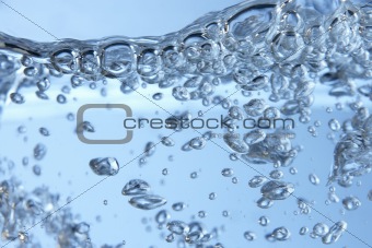 Bubbles In Clear Water