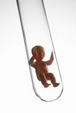 Baby Figurine In A Test Tube