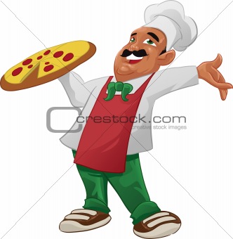 happy pizzaiolo