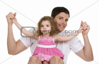 father with daughter