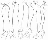  Legs in bows sketch