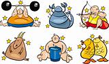 six overweight zodiac signs