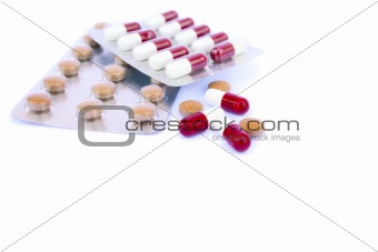 Medical pills and tablets
