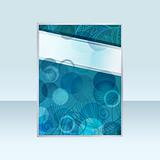 vector banner with abstract  background 