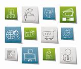 Business,  Management and office icons