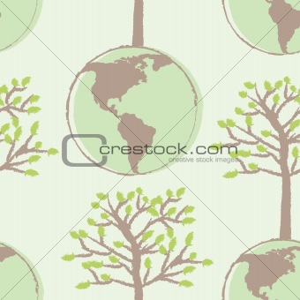 Earth Tree Background