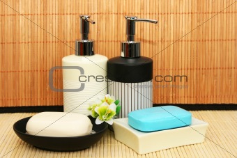 Soap dispensers and bars