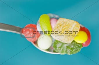 Spoon full of candy