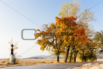 autumnal countryside, Czech Republic