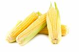 Yellow corn on the cob
