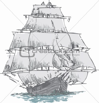 old sailboat 