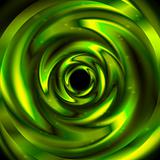 Bright green abstraction
