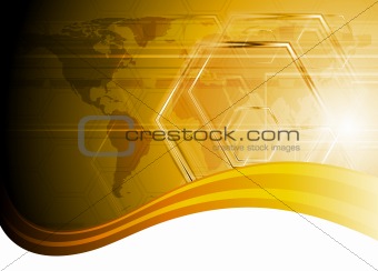 Abstract technical background