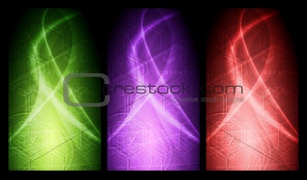 Vibrant vector banners collection