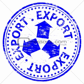 Export Rubber Stamp