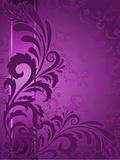 Purple background with ornament