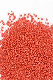 red plastic granules