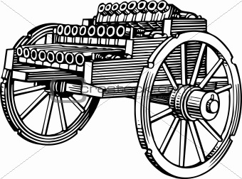 24 barrel cannon