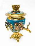 Russian Traditional Samovar Isolated