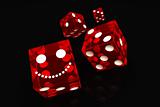 four red dice