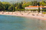 Private beach and hotel - Montenegro