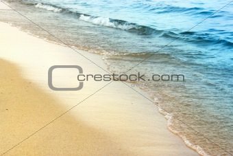 Sea waves background 