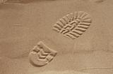 imprint of shoe