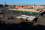 Daarm al Fina, main square in Marrakech, Morocco