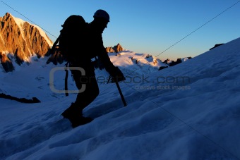 Mountaineering in the Alps