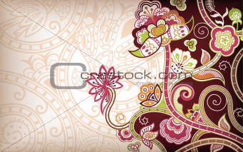 Abstract Floral
