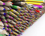 coloured pencil crayons