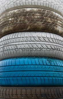 Colored olf tires 