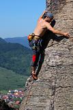 Rock climbing, outdoor activity