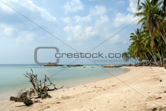 tropical exotic beach near phuket thailand