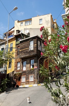 traditional house in istanbul old town turkey