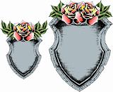 classic rose shield