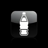 Vector illustration of drink bottle icon