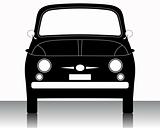 Vector illustration of car silhouette