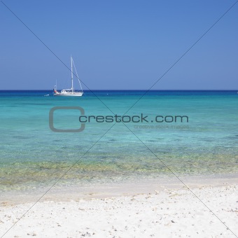 yacht, Caribbean Sea, Maria la Gorda, Cuba