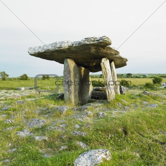 Poulnabrone Dolmen, Burren, County Clare, Ireland