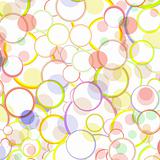 Spring and Summer Bubbles Abstract Background Vector