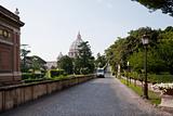 Walk in Vatican gardens