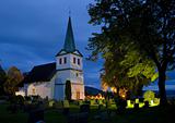 church, Nes, Norway