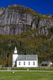 church, Ovre Sirdal, Norway