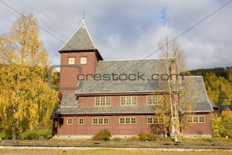 church near Torpo, Norway