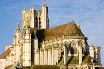 Auxerre Cathedral, Burgundy, France