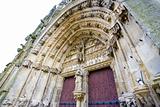 portal of basilica Notre-Dame-de-l´Eoine, L'Epine, Champagne, France