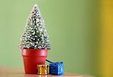 Christmas decorative fir tree
